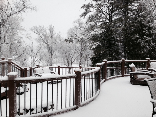 trex deck builders in wisconsin winter